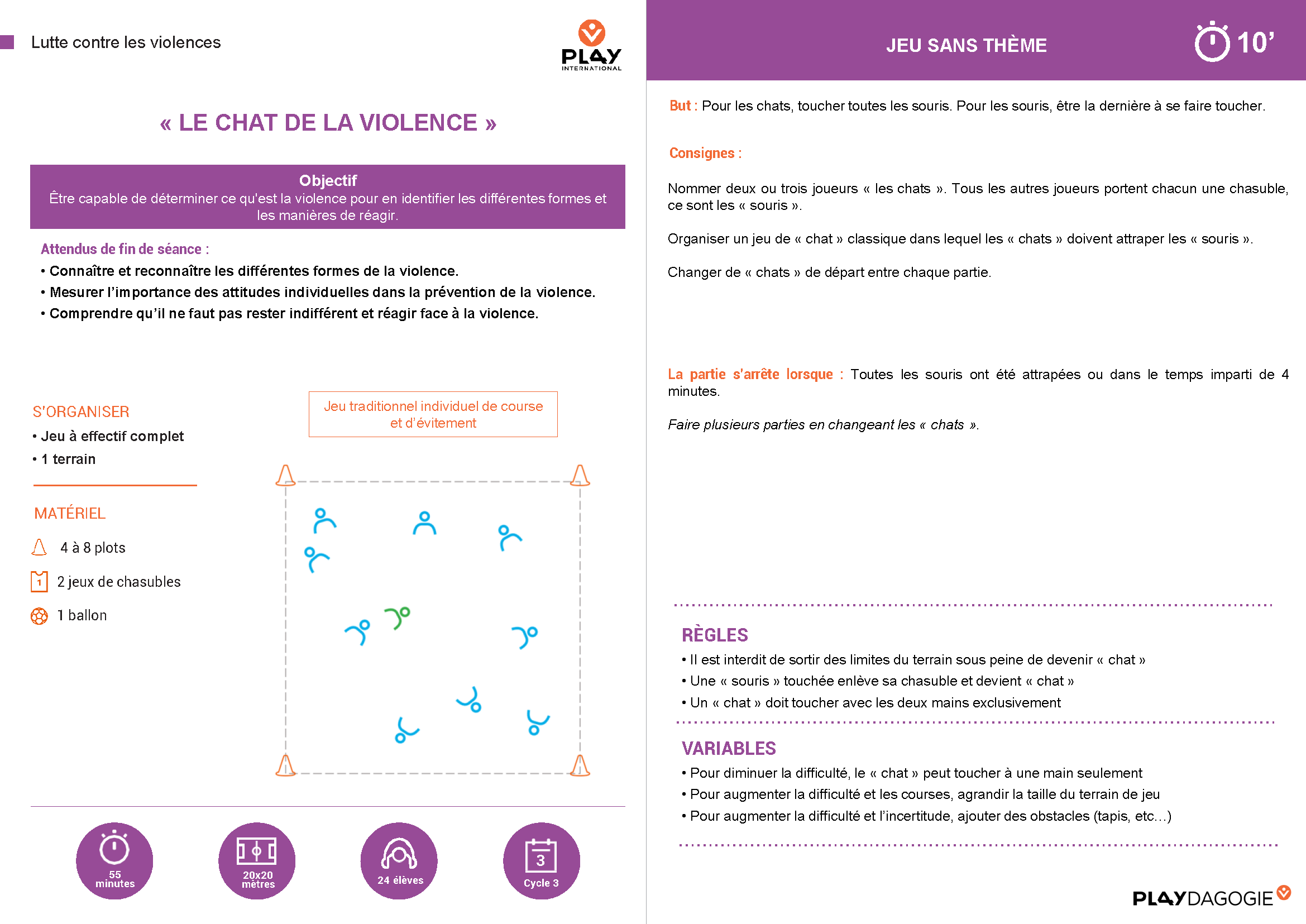 sco-kit lutte contre les violences- 1 - le chat de la violence