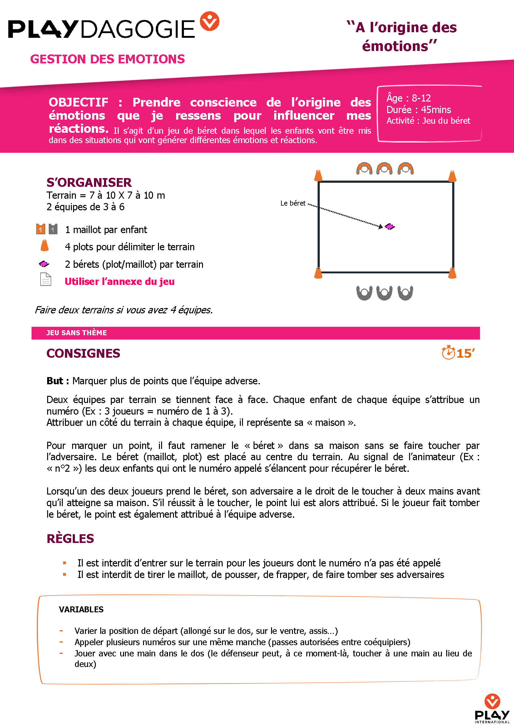 spé-kit gestion des émotions- 2  - à  l'origine des  émotions