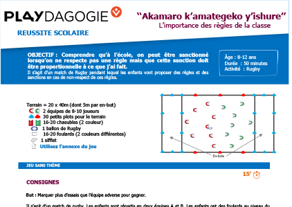 sco-kit RS - 6 Akamaro k’amategeko y’ishure_l'importance des règles de la classse
