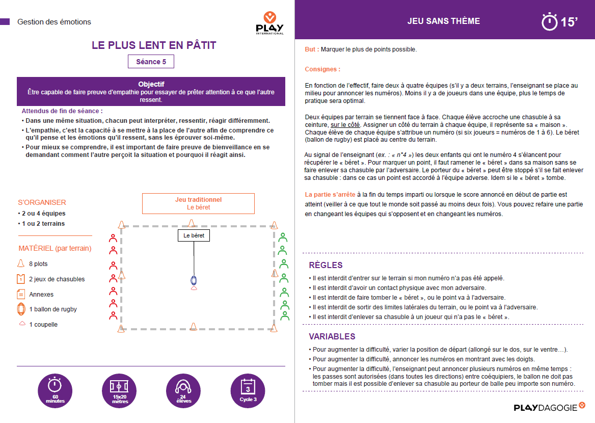 Gestion des émotions