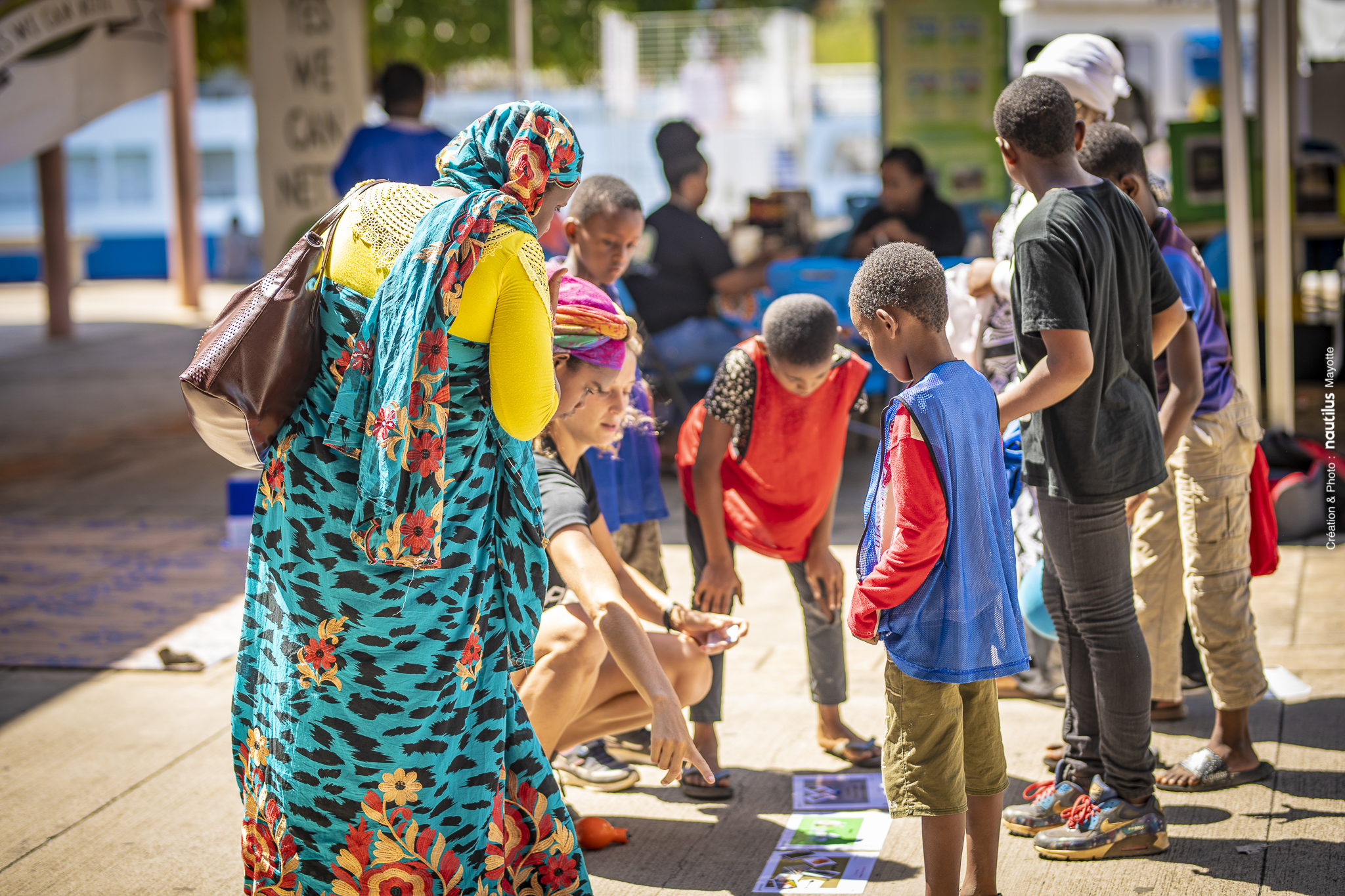 Education à l'environnement - Playdagogie - Session de jeux sportifs éducatifs sur l'environnement avec les enfants de Mayotte