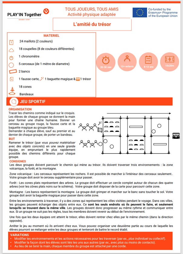 ext - kit tous joueurs, tous amis - 2 - l'amitié du trésor