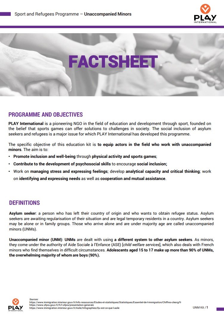 Factsheet UNM