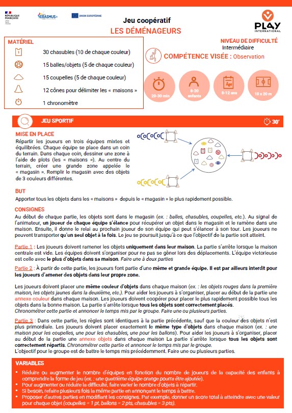 TTS - Jeu Déménageurs