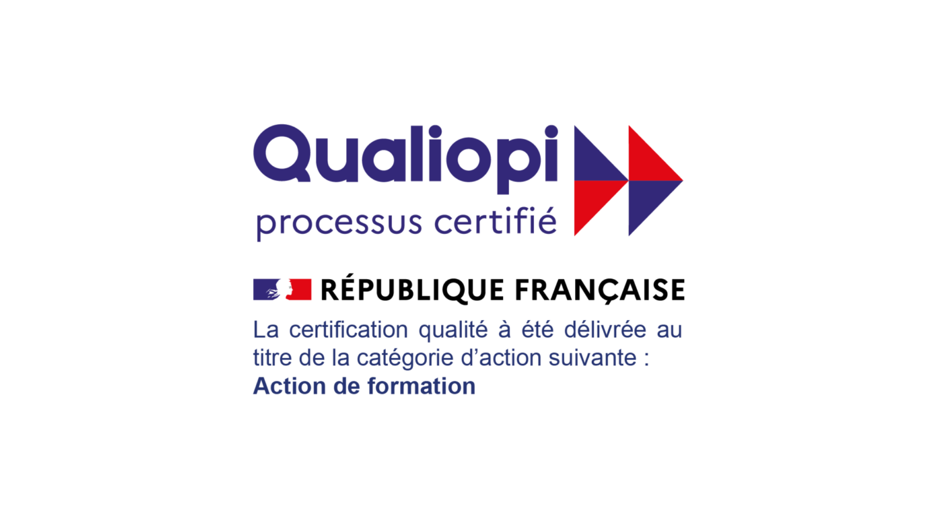 Logo certification Qualiopi