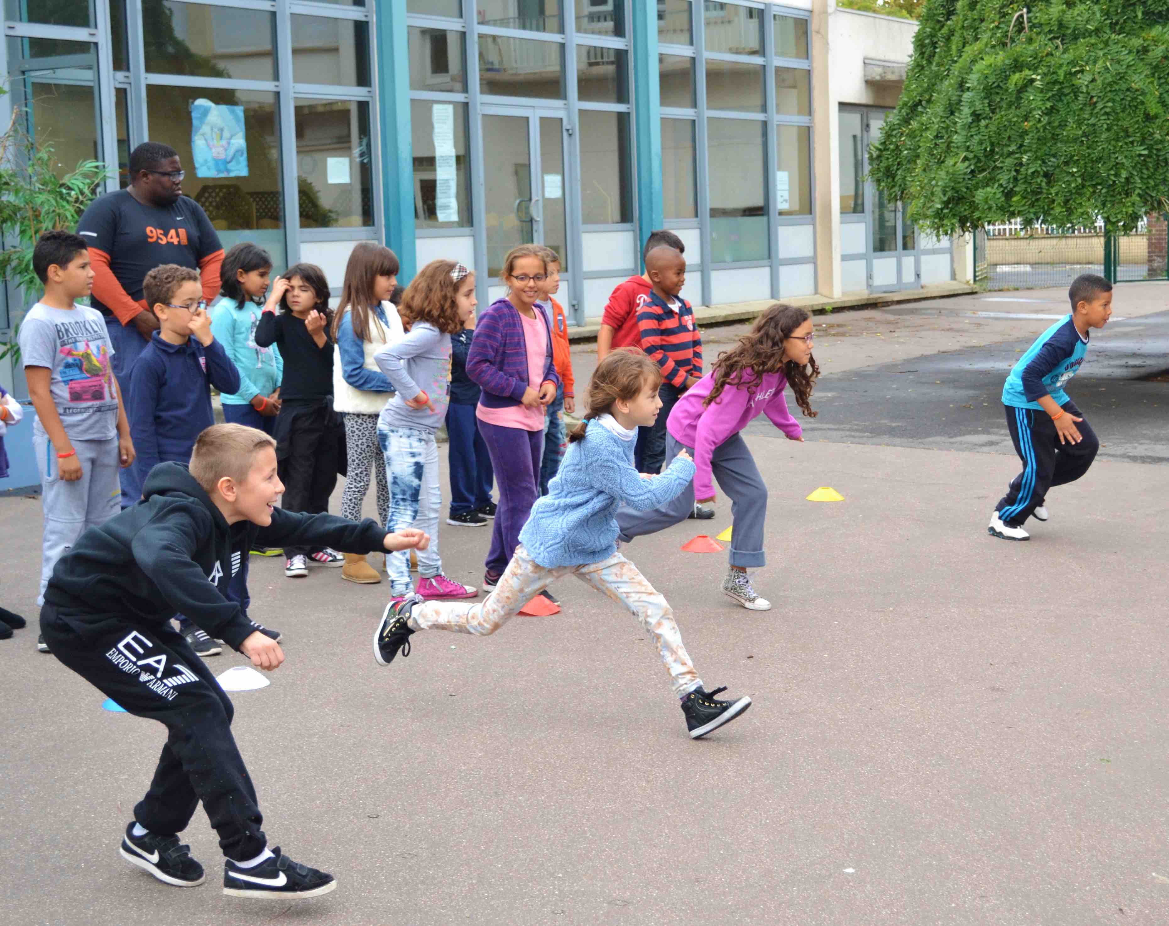 Activité playdagogie cours d'école