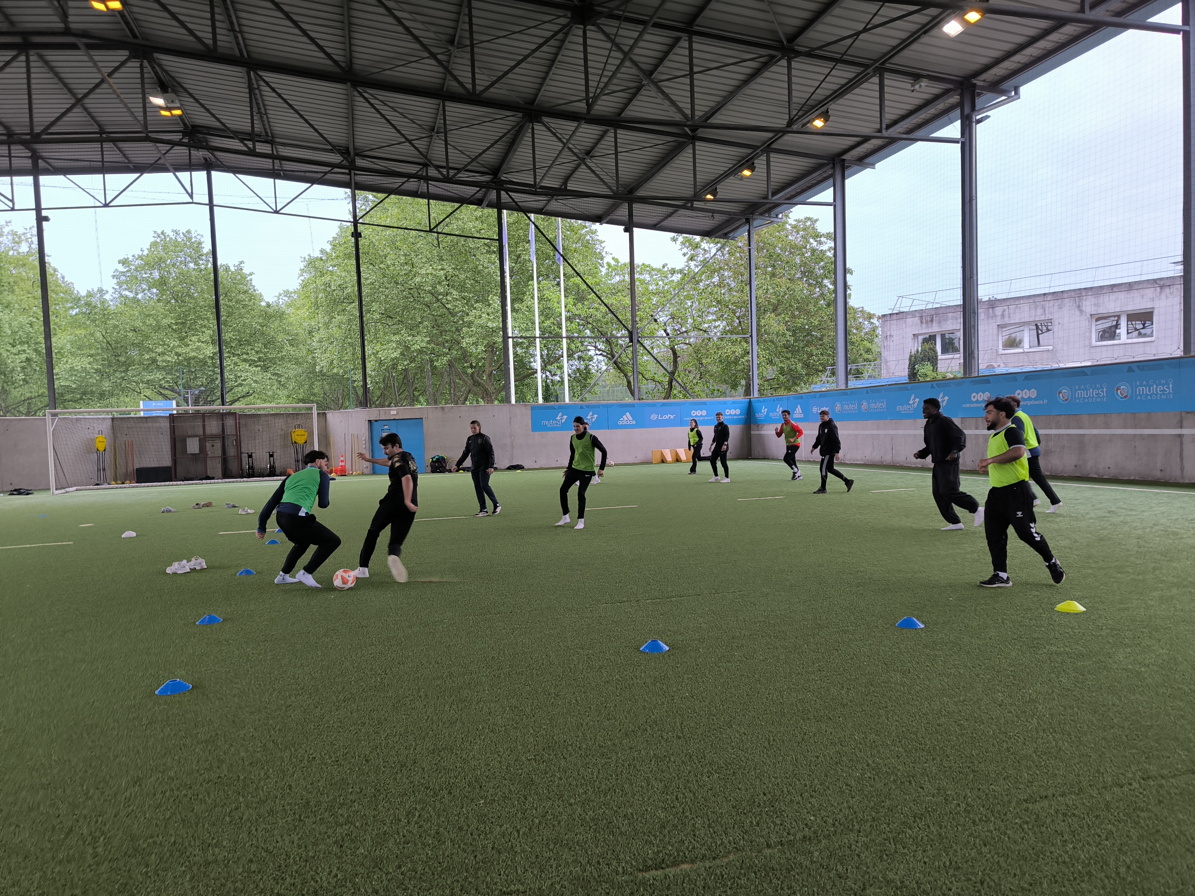 jeu sur terrain