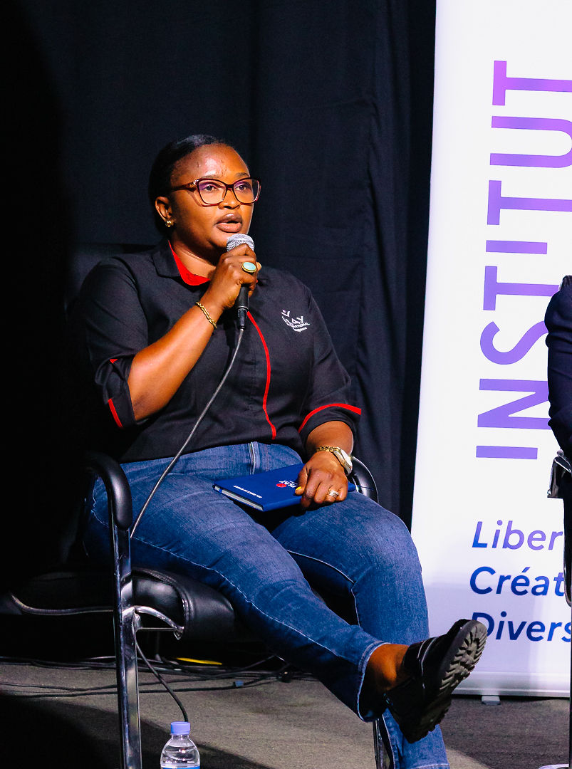 Liliane Mukobwankawe professional Para-athlete sharing her testimonies.