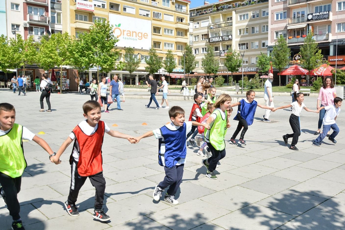 children playing