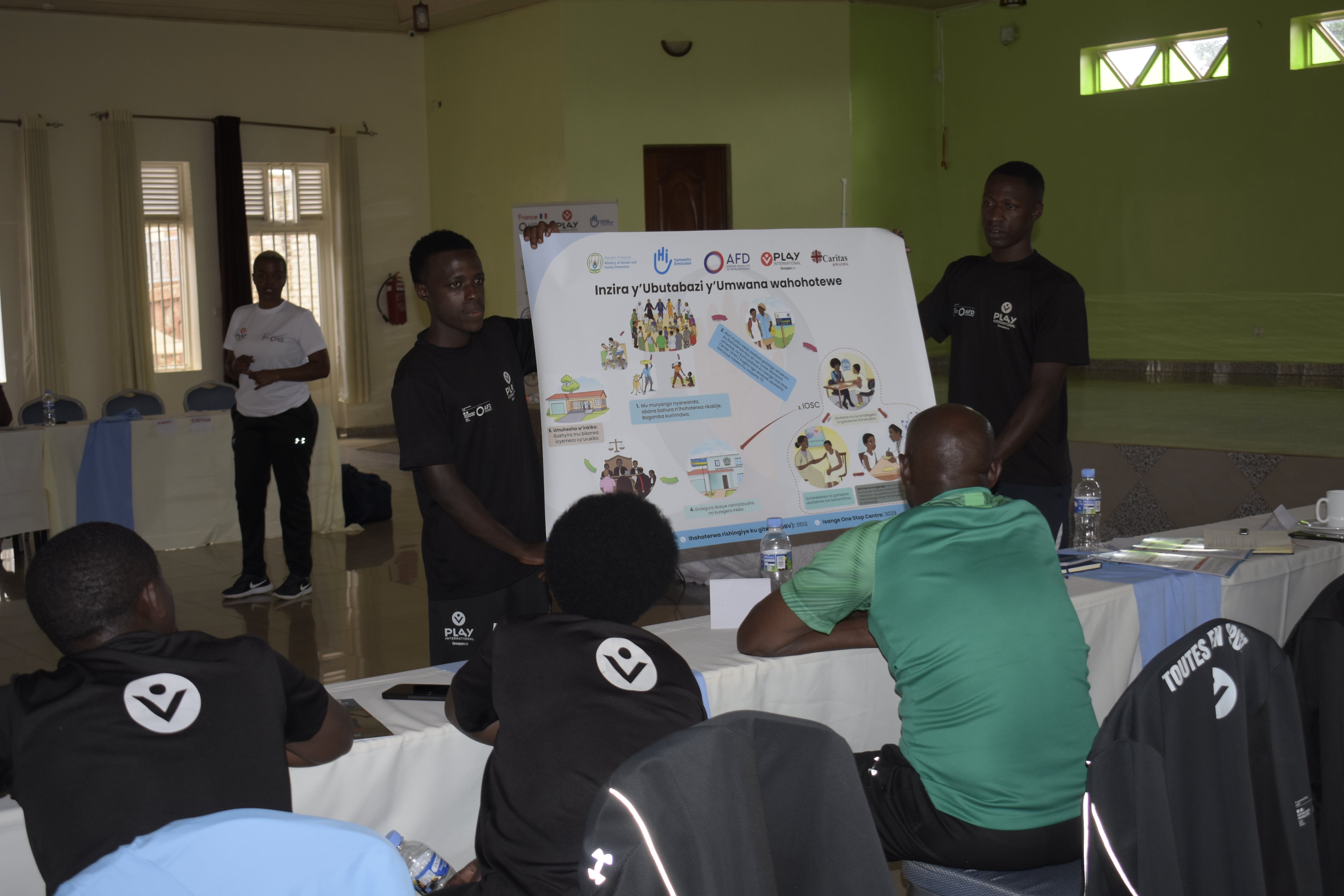 Séquence de formation sur l'orientation et le chemin de prise en charge en cas de violence