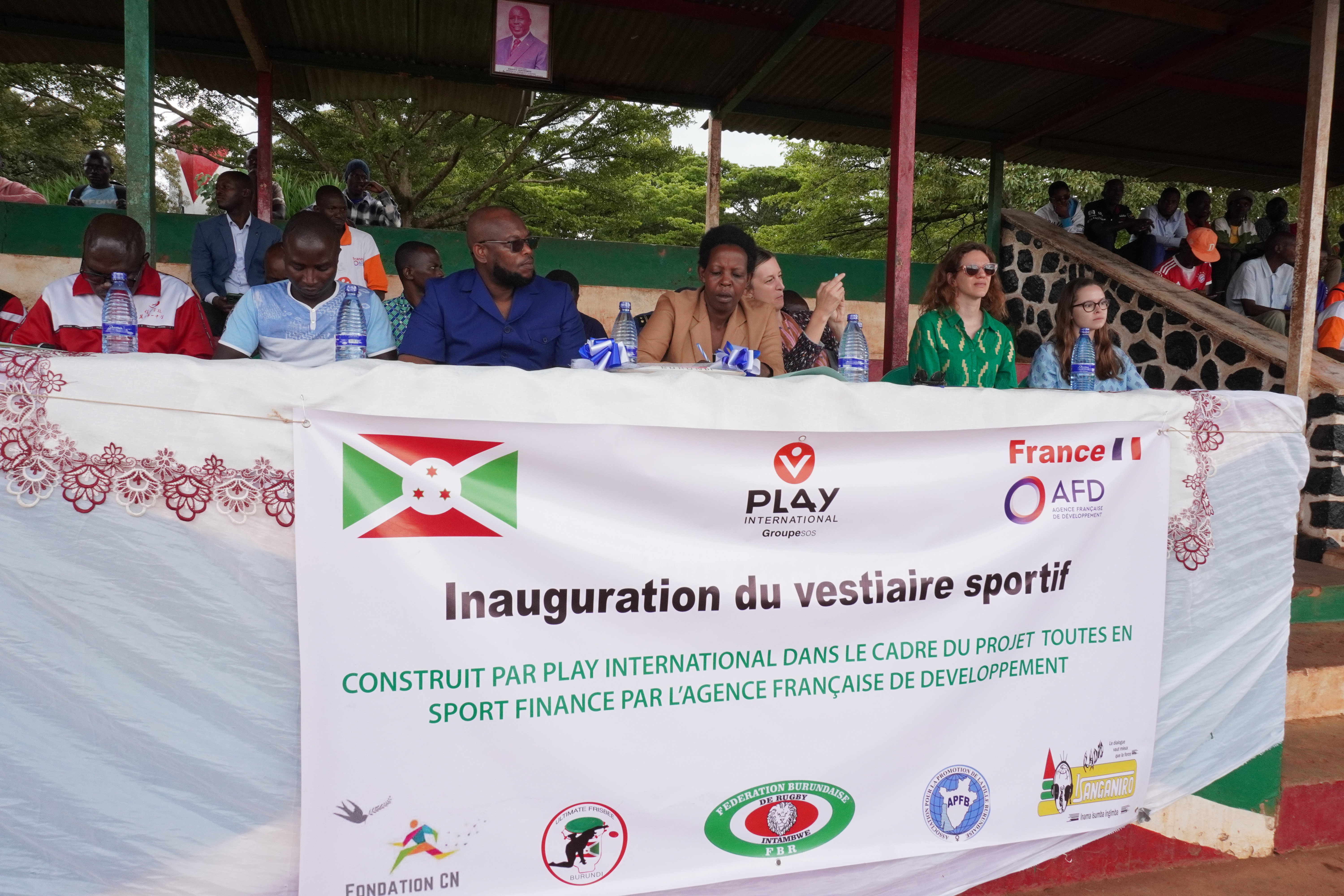 : présence des officiels lors de l’inauguration